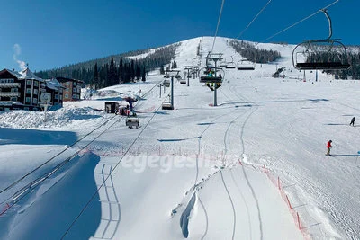 Подъёмники Шерегеш. Каскад. Кресельная КД «Стартовая» - фото 2 Подъёмники Шерегеш. Каскад. Кресельная КД «Стартовая» - фото 2